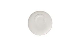 MetroChic Blanc Coffee Cup Saucer